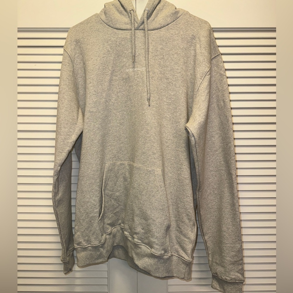 No Nationality Grey Hoodie NWT SZ M